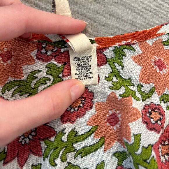 Raga enchanted forest mini boho wrap dress size small - Picture 10 of 11